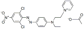 CAS#: 59709-07-8， 1-[2-[[4-[(2,6-Dichloro-4-Nitrophenyl)Azo]Phenyl]Ethylamino]Ethyl]Pyridinium Acetate