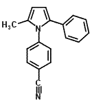 CAS#: 597545-02-3， 4-(2-Methyl-5-Phenyl-1H-Pyrrol-1-Yl)Benzonitrile