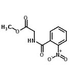 CAS#: 59894-01-8， Methyl N-(2-Nitrobenzoyl)Glycinate