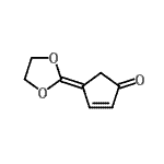 CAS#: 59895-11-3， 4-(1,3-Dioxolan-2-Ylidene)-2-Cyclopenten-1-One
