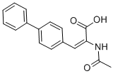 CAS 登录号：599178-66-2， 2-乙酰氨基-3-(4-联苯)丙烯酸