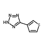CAS#: 59918-86-4， 5-(3-Thienyl)-2H-Tetrazole