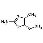 CAS 登录号：599206-73-2， (4R,5S)-5-乙基-4-甲基-4,5-二氢-1,3-恶唑-2-胺