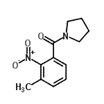 CAS#: 600127-00-2， (3-Methyl-2-nitrophenyl)(1-pyrrolidinyl)methanone
