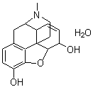 CAS#: 6009-81-0， Morphine Monohydrate
