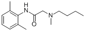 CAS#: 60108-67-0， 2-(Butylmethylamino)-2',6'-acetoxylidide