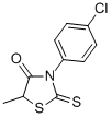 CAS 登录号：6012-92-6， 3-(4-氯苯基)-5-甲基绕丹宁
