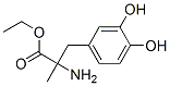 结构式 CAS# 6014-30-8, 甲基多巴酯