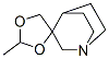 CAS#: 60171-86-0， 2-Methylspiro-(1,3-dioxolane-4,3')quinuclidine
