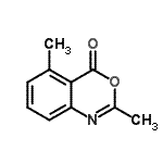 CAS#: 60288-19-9， 2,5-Dimethyl-4H-3,1-Benzoxazin-4-One