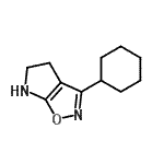 CAS 登录号：603067-32-9， 3-环己基-5,6-二氢-4H-吡咯并[3,2-d][1,2]恶唑