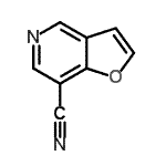 CAS 登录号：603302-76-7， 呋喃并[3,2-c]吡啶-7-甲腈