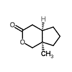 CAS#: 603944-63-4， (4aR,7aR)-7a-Methylhexahydrocyclopenta[c]pyran-3(1H)-one