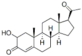 CAS#: 604-28-4， 2-Hydroxy-4-Pregnene-3,20-Dione
