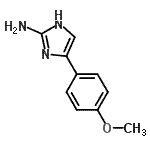 CAS 登录号：60472-20-0， 5-(4-甲氧基苯基)-1H-咪唑-2-胺