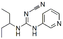 CAS#: 60560-01-2， 2-Cyano-1-(1-Ethylpropyl)-3-(3-Pyridyl)Guanidine