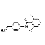 CAS#: 606143-18-4， 2,6-Dihydroxy-N-(4-vinylphenyl)benzamide