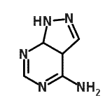 CAS 登录号：606489-20-7， 3a,7a-二氢-1H-吡唑并[3,4-d]嘧啶-4-胺