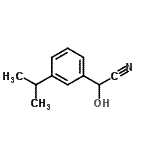 CAS 登录号：606491-99-0， 羟基(3-异丙基苯基)乙腈