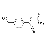 CAS#: 606494-63-7， Cyano(4-ethylphenyl)methyl acetate