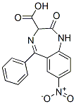 CAS#: 60676-80-4， 2,3-Dihydro-7-Nitro-2-Oxo-5-Phenyl-1H-1,4-Benzodiazepine-3-Carboxylic Acid