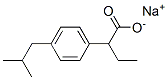 CAS#: 60682-24-8， Sodium 2-(4-Isobutylphenyl)Butyrate