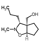 CAS 登录号：607405-12-9， [(3R,3aR,6aR)-2-甲基-3-丙基六氢-3aH-环戊二烯并[d][1,2]恶唑-3a-基]甲醇
