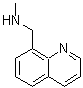 结构式 CAS# 60843-63-2, N-甲基-1-(8-喹啉基)甲胺