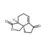 CAS#: 608534-85-6， (3aS,9aS)-4,5,9,9a-Tetrahydro-1H-indeno[3a,4-c]furan-1,6(8H)-dione