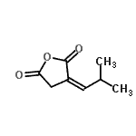 CAS#: 609360-79-4， (3Z)-3-(2-Methylpropylidene)dihydro-2,5-furandione