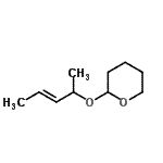 CAS 登录号：609854-24-2， 2-[(3E)-3-戊烯-2-基氧基]四氢-2H-吡喃