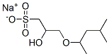 CAS#: 61048-75-7， Sodium 3-(1,3-Dimethylbutoxy)-2-Hydroxypropanesulphonate
