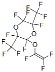CAS 登录号：61097-79-8， 2,2,3,5,6-五氟-3,6-二(三氟甲基)-5-[(三氟乙烯基)氧基]-1,4-二恶烷