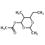 CAS#: 612073-89-9， 6-Ethyl-2,5-dimethyl-1,3-dioxan-4-yl acetate