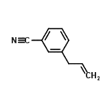 结构式 CAS# 61463-62-5, 3-烯丙基苯甲腈