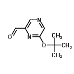 CAS#: 614730-16-4， 6-[(2-Methyl-2-propanyl)oxy]-2-pyrazinecarbaldehyde