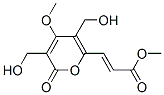 CAS 登录号：61486-68-8， (E)-3-[3,5-二(羟基甲基)-4-甲氧基-2-氧代-2H-吡喃-6-基]丙烯酸甲酯
