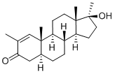 CAS#: 6176-38-1， 17-Hydroxy-2,17-Dimethyl-(5alpha,17beta)-Androst-1-En-3-One