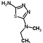 CAS#: 61784-96-1， N-Ethyl-N-Methyl-1,3,4-Thiadiazole-2,5-Diamine