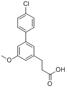 CAS#: 61888-68-4， 4'-Chloro-5-Methoxy-3-Biphenylpropionic Acid