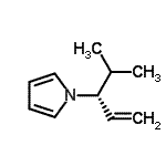 CAS 登录号：618905-91-2， 1-[(3R)-4-甲基-1-戊烯-3-基]-1H-吡咯