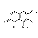 CAS#: 61903-53-5， 8-Amino-6,7-Dimethyl-1,2-Naphthalenedione