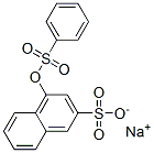 CAS 登录号：61931-70-2， 4-[(苯磺酰基)氧基]-2-萘磺酸钠盐