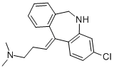 CAS 登录号：6196-08-3， N-[(2Z)-2-(3-氯-10H-吖啶-9-亚基)乙基]-N-乙基-乙胺
