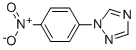 结构式 CAS# 6219-55-2, 1-(4-硝基苯基)-1H-1,2,4-三唑