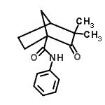 CAS#: 622361-48-2， 3,3-Dimethyl-2-oxo-N-phenylbicyclo[2.2.1]heptane-1-carboxamide