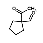 CAS 登录号：622367-55-9， 1-乙酰基环戊烷甲醛