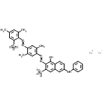 CAS#: 6227-10-7， Disodium 7-Anilino-3-({4-[(2,4-Dimethyl-6-Sulfonatophenyl)Diazenyl]-2,5-Dimethylphenyl}Diazenyl)-4-Hydroxy-2-Naphthalenesulfonate
