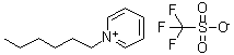 CAS#: 623167-81-7， 1-Hexylpyridinium trifluoromethanesulfonate