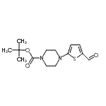 CAS#: 623588-30-7， 2-Methyl-2-propanyl 4-(5-formyl-2-thienyl)-1-piperazinecarboxylate